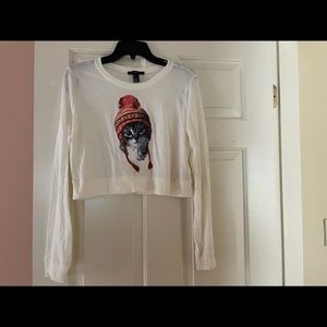 Cat crop top
